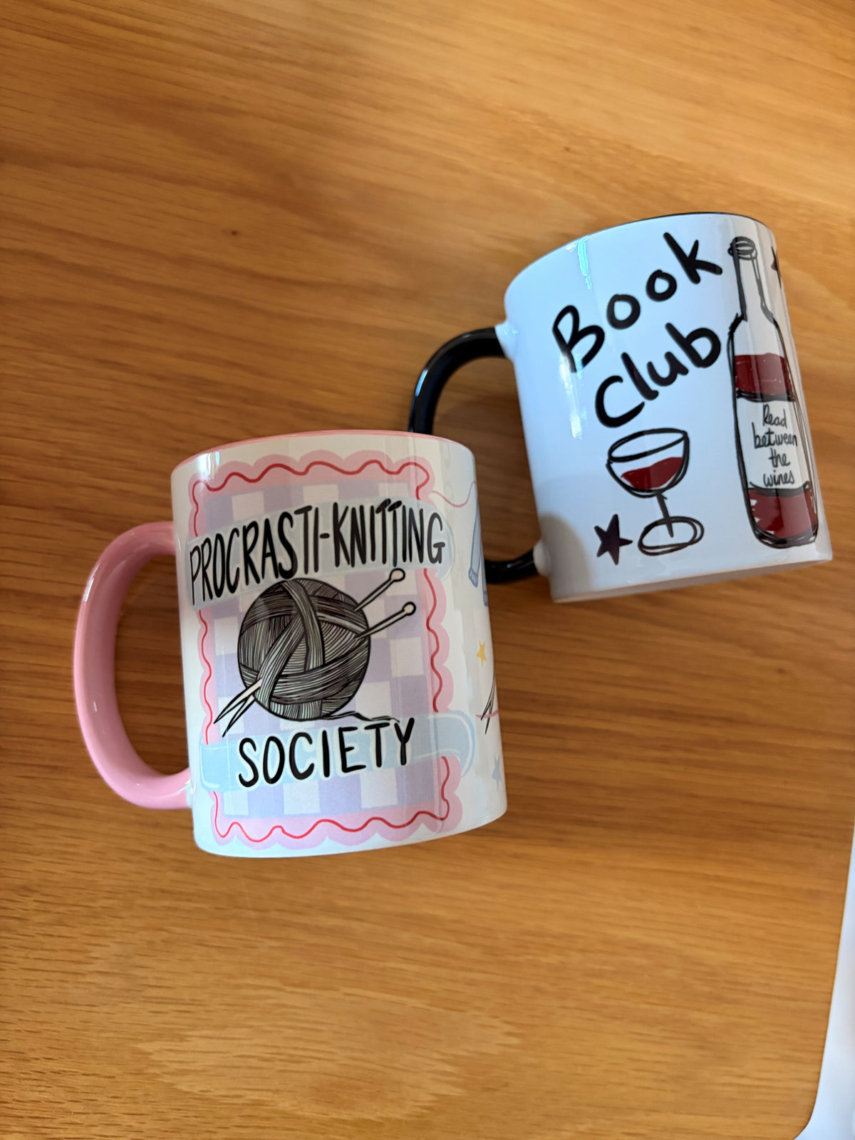 Book Club Mug Read Between the Wines – Funny Book Lover Gift