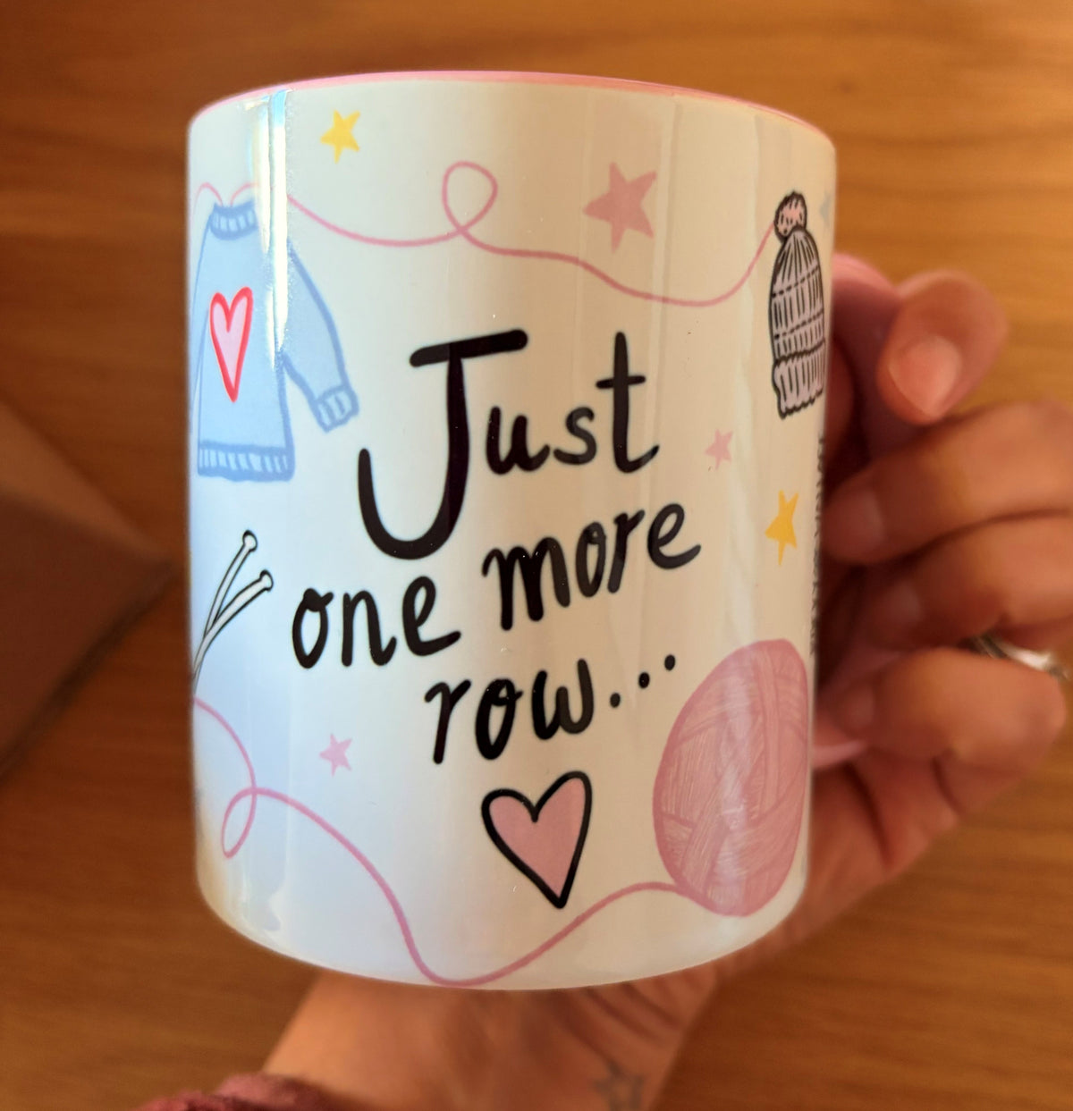 Procrasti-Knitting Society Mug - Funny Knitting Gift